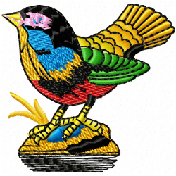 Small Birds Embroidery Design 3